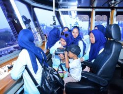 Kolinlamil Ajak Anak TK Alam Layung Indah Jelajahi KRI RJW 992