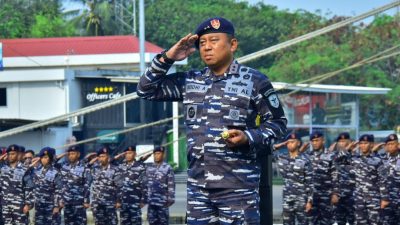 Upacara 17-An Kolinlamil: Momentum Penguatan Soliditas Prajurit Laut