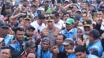 Dukung Program Pemerintah, Komunitas Ojol Deklarasi Siap Wujudkan Kamtibmas Kondusif