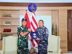 Perkokoh Soliditas TNI AL, Danpuspomal Lakukan Kunjungan Strategis Ke Kolinlamil