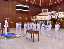 Pangkolinlamil Hadiri Sertijab Sejumlah Jabatan Strategis TNI AL