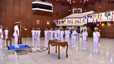 Pangkolinlamil Hadiri Sertijab Sejumlah Jabatan Strategis TNI AL