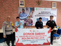 Humas Polres Priok Gelar Donor Darah Peringati Hari Jadi Humas ke-74