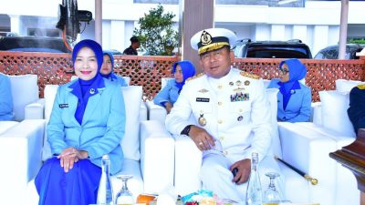 Pangkolinlamil Hadiri Delivery Dan Pengukuhan Komandan KRI Belati-622
