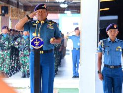 Hujan Tak Redupkan Semangat Prajurit Kolinlamil Tegakkan Jiwa Sumpah Pemuda