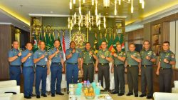 Perkuat Sinergi Antar Matra, Panglima Kolinlamil Laksanakan Audiensi Ke Pangkostrad