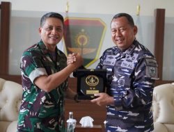 Perkuat Sinergi Antarmatra, Pangkolinlamil Laksanakan Courtesy Call Ke Divif 3 Kostrad