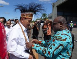 Kunjungi Sejumlah Titik di Timika, Menko Polkam Djamari Chaniago Pastikan Keamanan Wilayah Papua
