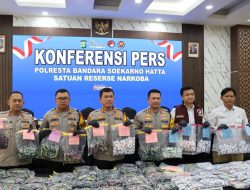 Polresta Bandara Soetta Bongkar Peredaran Vape Berisi Obat Keras Senilai Rp42,5 Miliar