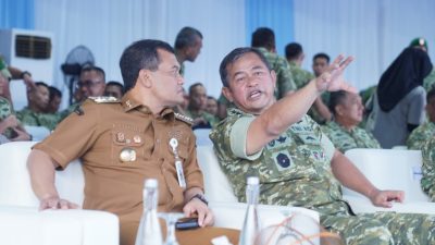 Dorong Swasembada Pangan Nasional, Kasad Resmikan Pompa Hidram di Banyumas