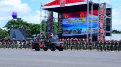 KAS KOLINLAMIL HADIRI PUNCAK PERINGATAN HUT KE-80 KORPS MARINIR