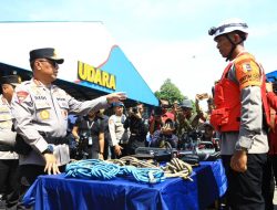 Polri Gelar Apel Pergeseran Pasukan, Tegaskan Komitmen Percepatan Bantuan Bencana