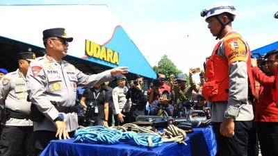 Polri Gelar Apel Pergeseran Pasukan, Tegaskan Komitmen Percepatan Bantuan Bencana