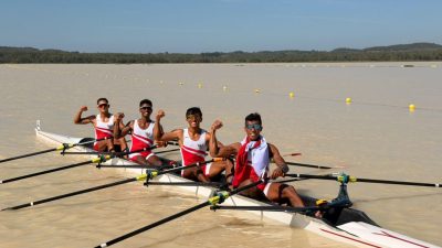 PRAJURIT KOLINLAMIL PERSEMBAHKAN MEDALI EMAS DAYUNG UNTUK INDONESIA DI SEA GAMES 2025