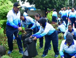 KOLINLAMIL PEDULI LINGKUNGAN, LAKSANAKAN AKSI PEMBERSIHAN DI DANAU DAN JOGGING TRACK SAGORO