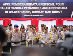 Wakapolri: Polri Berangkatkan 1.500 Personel untuk Penanggulangan Bencana di Aceh, Sumut, dan Sumbar