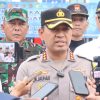 Polres Metro Tangerang Kota mendirikan 10 titik posko pengamanan perlintasan dump truck selama libur Nataru