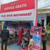 Ringankan Beban Warga, Polri Hadirkan Layanan Servis Kendaraan Gratis di Padang Pariaman