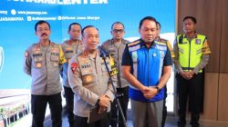 Wakapolri Pantau Arus Balik Nataru di Command Center Tol Jasa Marga Jatiasih