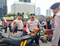 Wakapolda Metro Jaya Pimpin Apel Ditsamapta Berikan Apresiasi dalam Menjaga Kondusifitas Jakarta