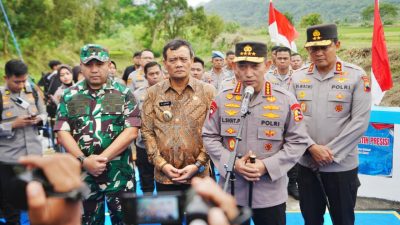 Kapolri Resmikan 19 Jembatan Merah Putih Presisi, Komitmen Tindaklanjuti Arahan Presiden Prabowo