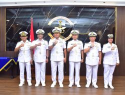 PANGKOLINLAMIL PIMPIN SERTIJAB DAN PENGUKUHAN JABATAN STRATEGIS DI KOLINLAMIL