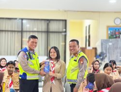 Operasi Keselamatan Jaya 2026, Polisi Edukasi Pelajar dan Pengguna Jalan di Senayan