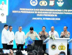 Presiden Prabowo Anugerahkan Bintang Jasa Dan Satyalancana Wira Karya Kepada Penggerak MBG Dan Rantai Pasok SPPG Polri