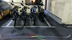 Satgas Anti Tawuran Brimob dan Polres Jaktim Gagalkan Tawuran, 4 Sajam Disita