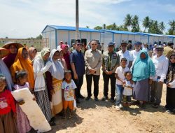 Tinjau Huntap di Aceh Utara, Wamenko Polkam : Negara Hadir Bantu Rakyat Aceh terdampak Bencana