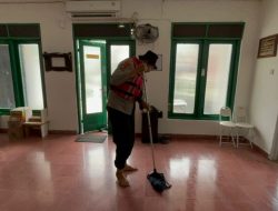 Dit Samapta PMJ Kerja Bakti Kurvey Rumah Ibadah Bentuk Pelayanan ke Masyarakat