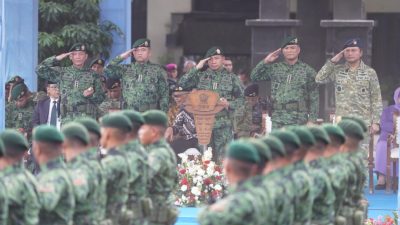 Kasad Hadiri Peringatan HUT ke-65 Kostrad di Cilodong