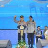 Pimpin Apel Ojol-Buruh di Sumsel, Kapolri Tekankan Jaga Persatuan hingga Stabilitas Nasional