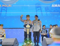 Pimpin Apel Ojol-Buruh di Sumsel, Kapolri Tekankan Jaga Persatuan hingga Stabilitas Nasional