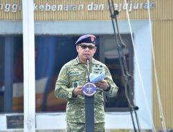 Aster Pangkolinlamil Pimpin Upacara Bendera, Tekankan Peran Teritorial Dalam Potensi Maritim