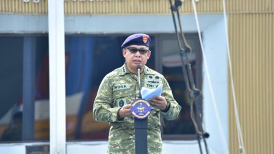 Aster Pangkolinlamil Pimpin Upacara Bendera, Tekankan Peran Teritorial Dalam Potensi Maritim