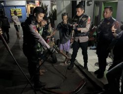 Patroli Perintis Presisi Gagalkan Tawuran di Jaktim, 4 Pemuda dan 12 Sajam Diamankan