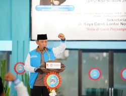 Silaturahmi Ramadhan Bareng KSPSI di Jatim, Kapolri Ajak Buruh Bersatu Dukung Upaya Perdamaian Presiden 