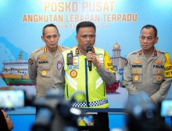 Hadiri Pembukaan Posko Angkutan Lebaran 2026, Kakorlantas Pastikan Hiruk-pikuk Operasi Ketupat Berjalan Lancar