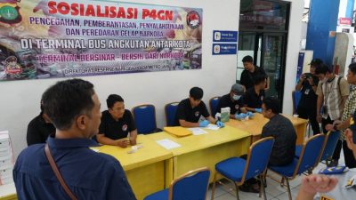 Polda Metro Jaya Menjamin Pengemudi Bus Bebas Narkoba Menjelang Arus Mudik Lebaran