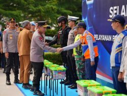 Tinjau Kalikangkung, Kapolri Pastikan Pelayanan hingga Rekayasa Lalin Optimal Hadapi Mudik 