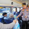 Kapolri Lepas 80 Bus Mudik Gratis, Pastikan Kesiapan Sopir Antar Masyarakat ke Tujuan