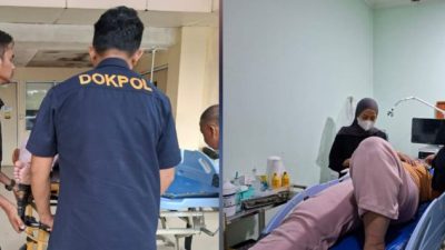 Temukan Warga Kecelakaan Saat Patroli Ops Ketupat: Kapolres Metro Bekasi Evakuasi Korban Laka Lantas Ke RSUD