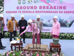 Groundbreaking TK Kemala Bhayangkari 54 Serpong, Dukung Pendidikan Anak Sejak Dini