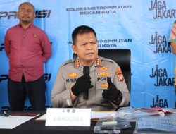 Polres Metro Bekasi Kota Ringkus Pencuri Spesialis ‘Rumsong’ dan 4 Penadah di Jatiasih