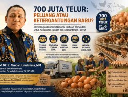 MBG dan 700 Juta Telur Saatnya Bangun Industri Nasional