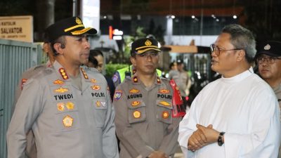 Polres Metro Jakarta Barat Pastikan Paskah 2026 Aman dan Khidmat, 147 Personel Amankan 33 Gereja