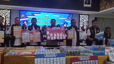 Polda Jabar Ungkap 1154 Tersangka Narkoba