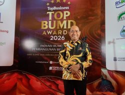 Perumda Tirta Yapono Ambon Raih Penghargaan Bintang 4 di TOP BUMD Awards 2026