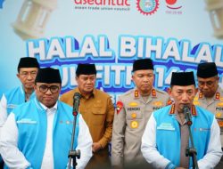 Halal Bihalal dengan Buruh, Kapolri Komitmen Perkuat Soliditas dengan Buruh, Ciptakan Iklim Investasi Kondusif